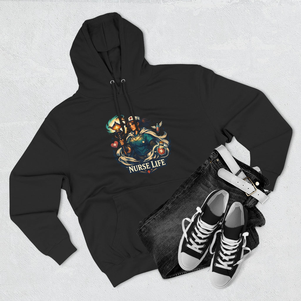 Nurse Life Rainbow Hoodie