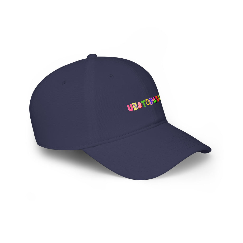 Unstoppable Colorblock Low Profile Baseball Cap