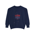 Land of the Free Sweatshirt — Patriotic 4th of July Crewneck