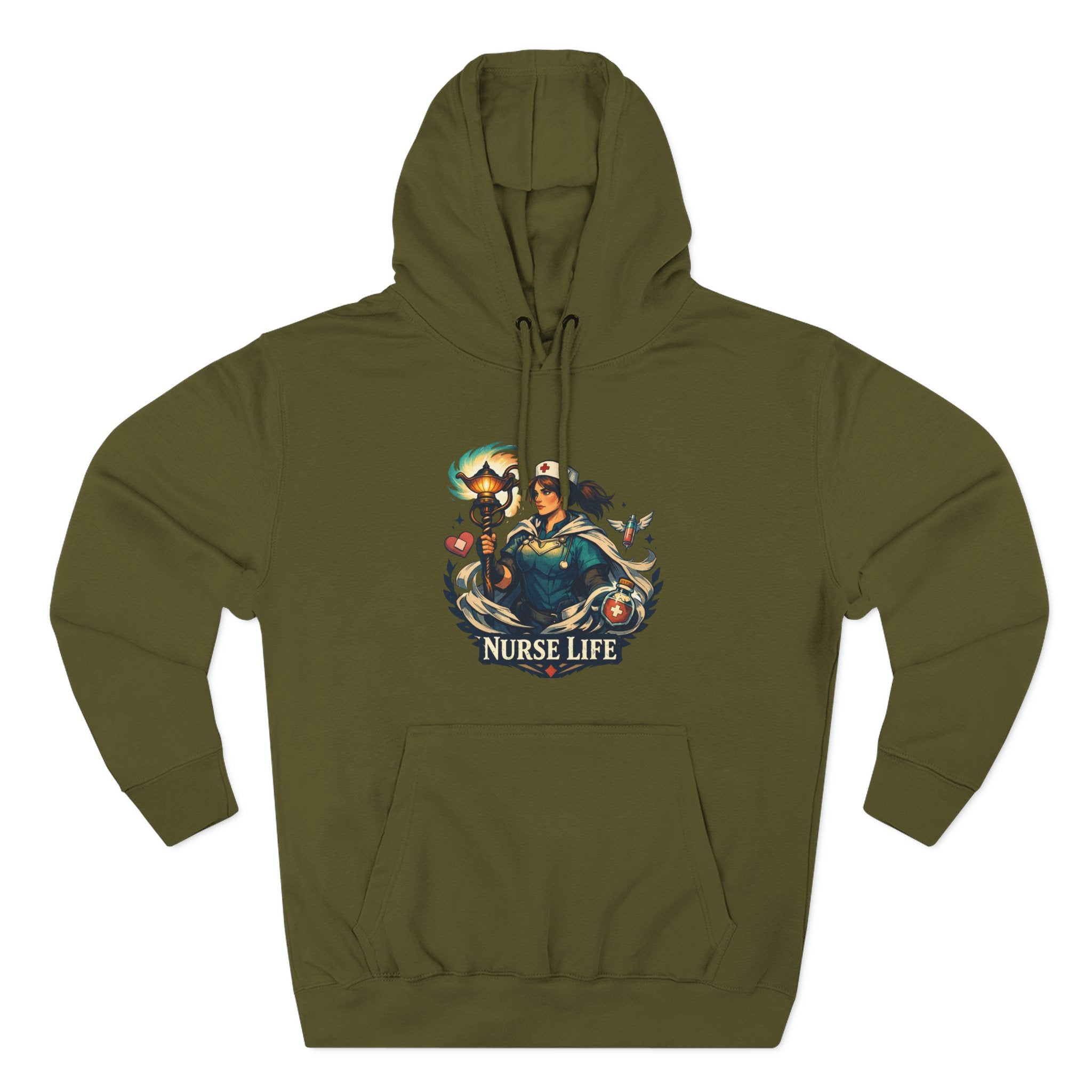 Nurse Life Rainbow Hoodie