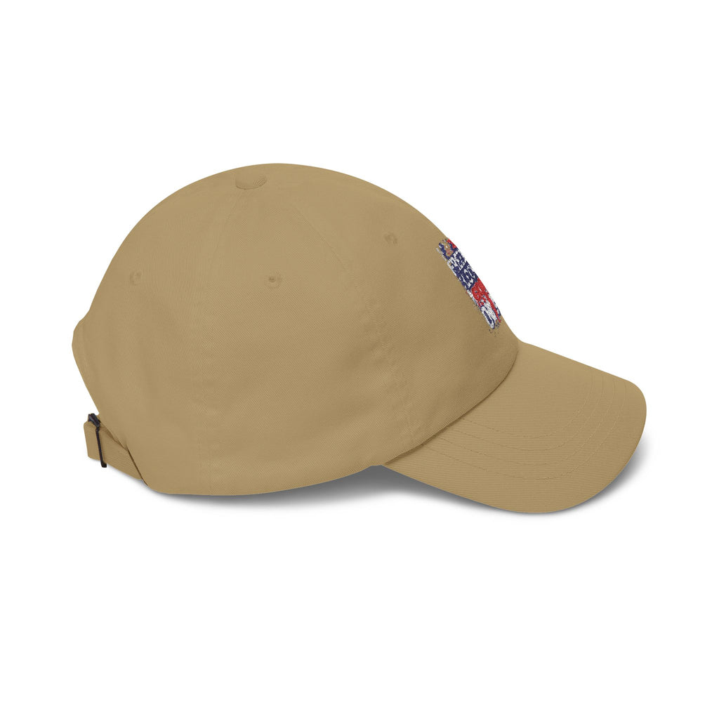 Dad Cap — "Freedom Looks On Us" Patriotic American Flag Baseball Hat