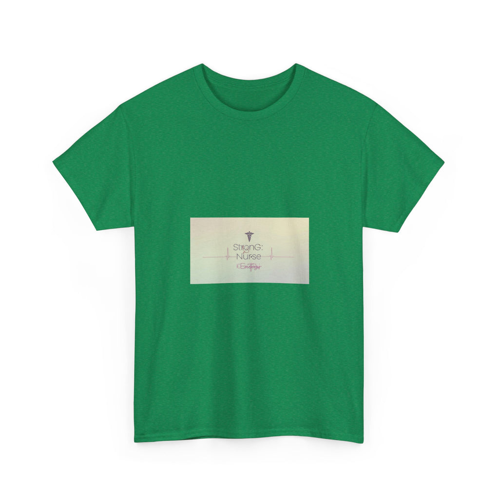 Inspirational Cross Tee – 'Be Strong & Courageous' Christian Faith T-Shirt
