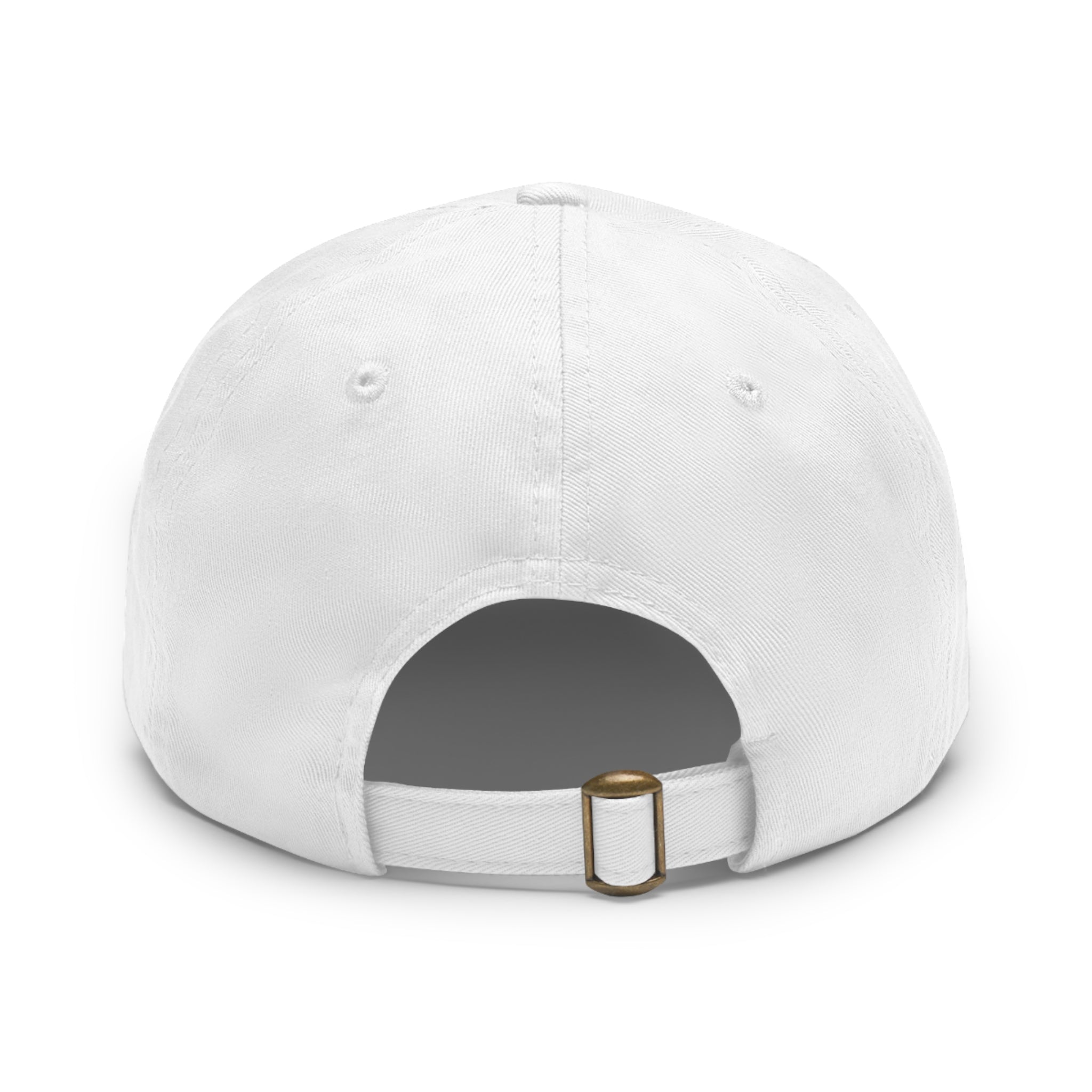 Dad Hat — 'Unstoppable Energy' Leather Patch Cap