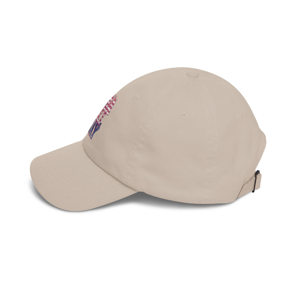 Dad Cap — "Freedom Looks On Us" Patriotic American Flag Baseball Hat