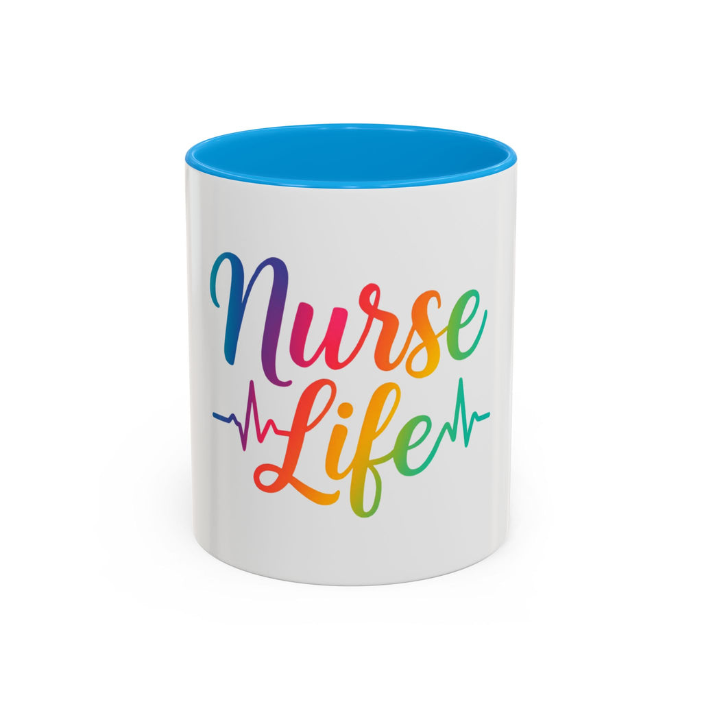 Nurse Life Rainbow Coffee Mug (11oz & 15oz)