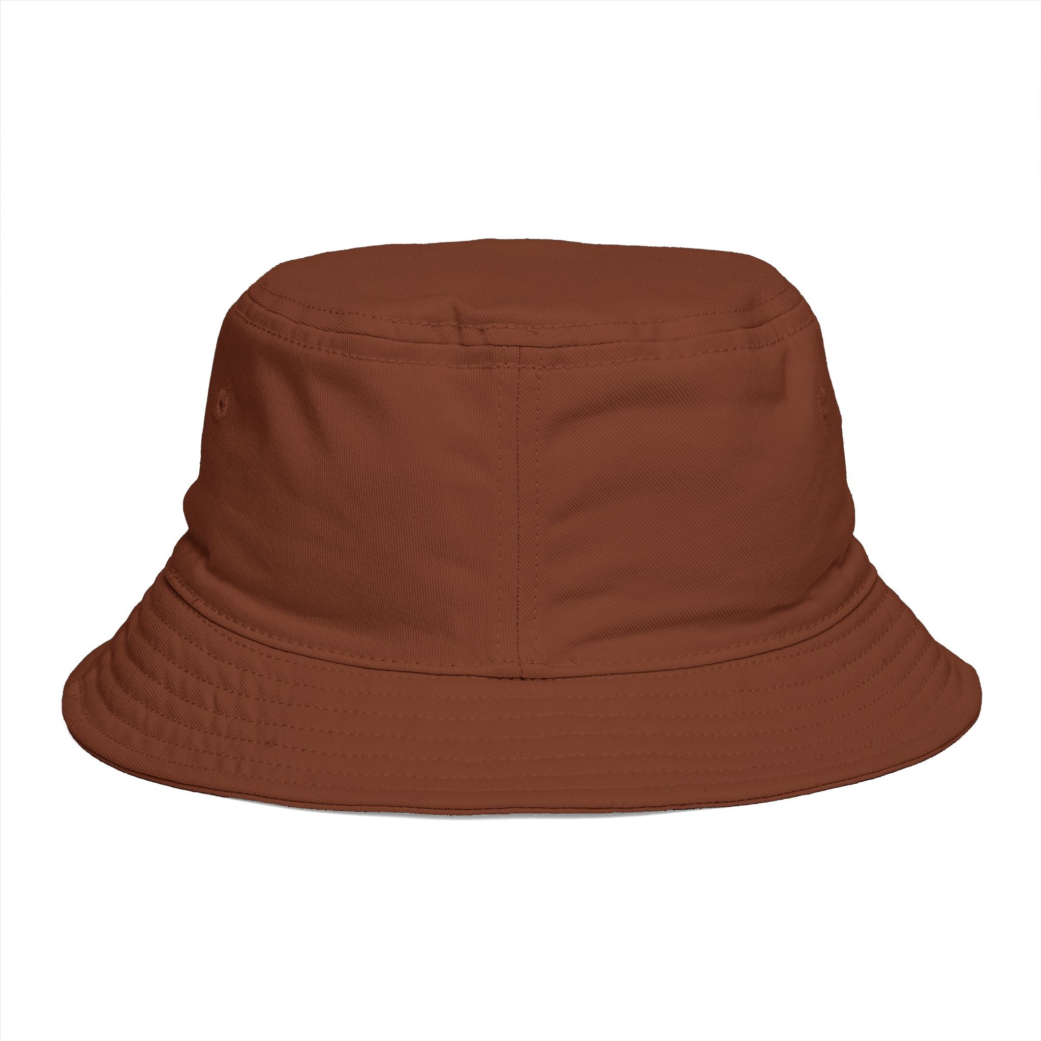 Errands & Iced Coffee Bucket Hat — Retro Rainbow Casual Sun Hat