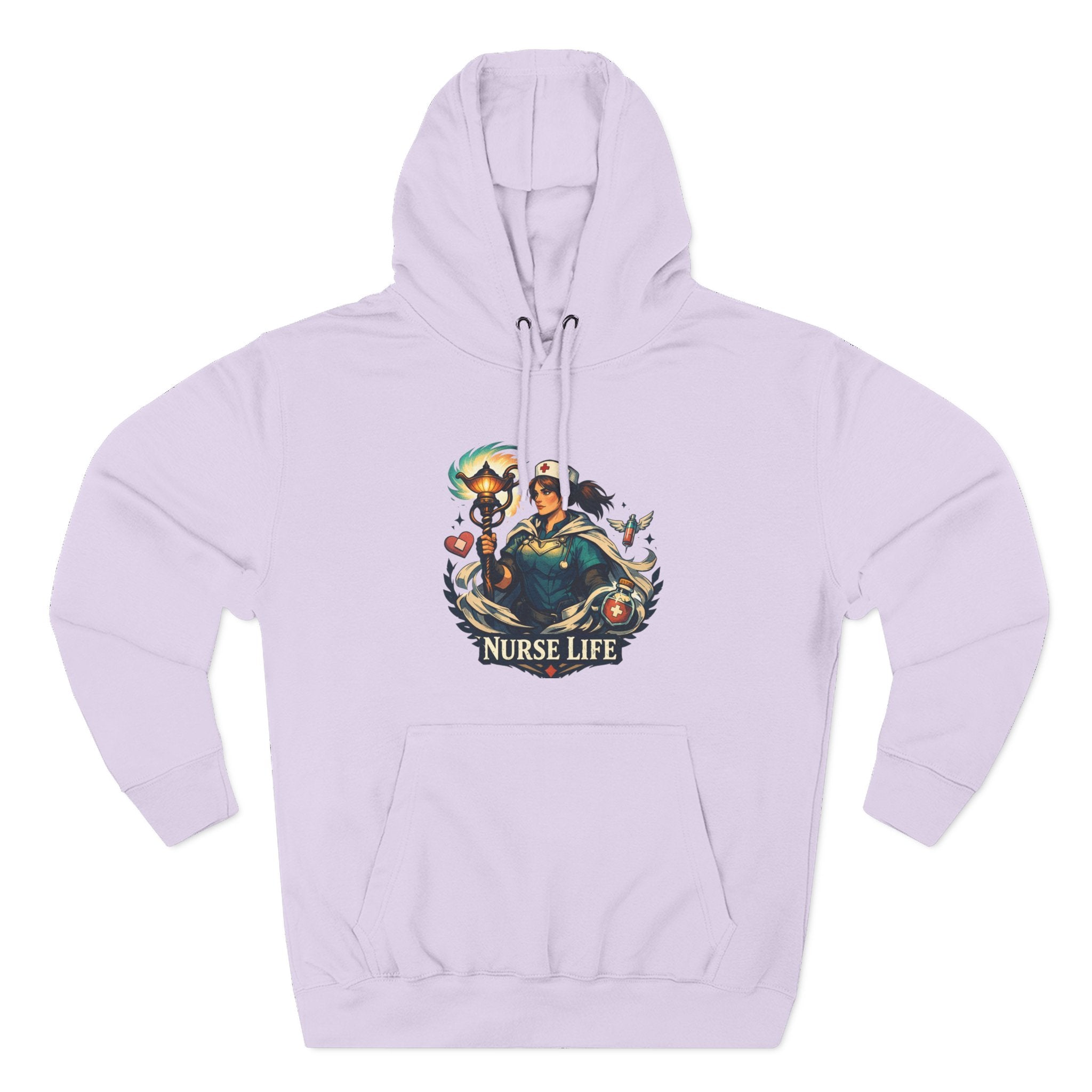 Nurse Life Rainbow Hoodie