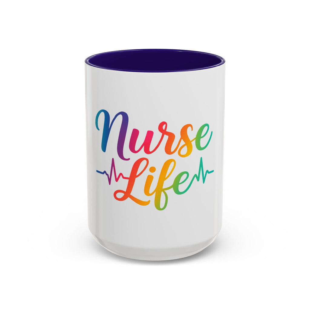 Nurse Life Rainbow Coffee Mug (11oz & 15oz)