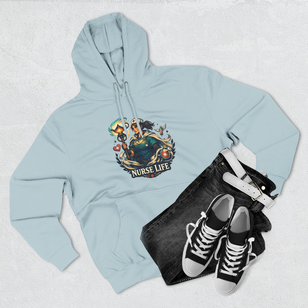 Nurse Life Rainbow Hoodie