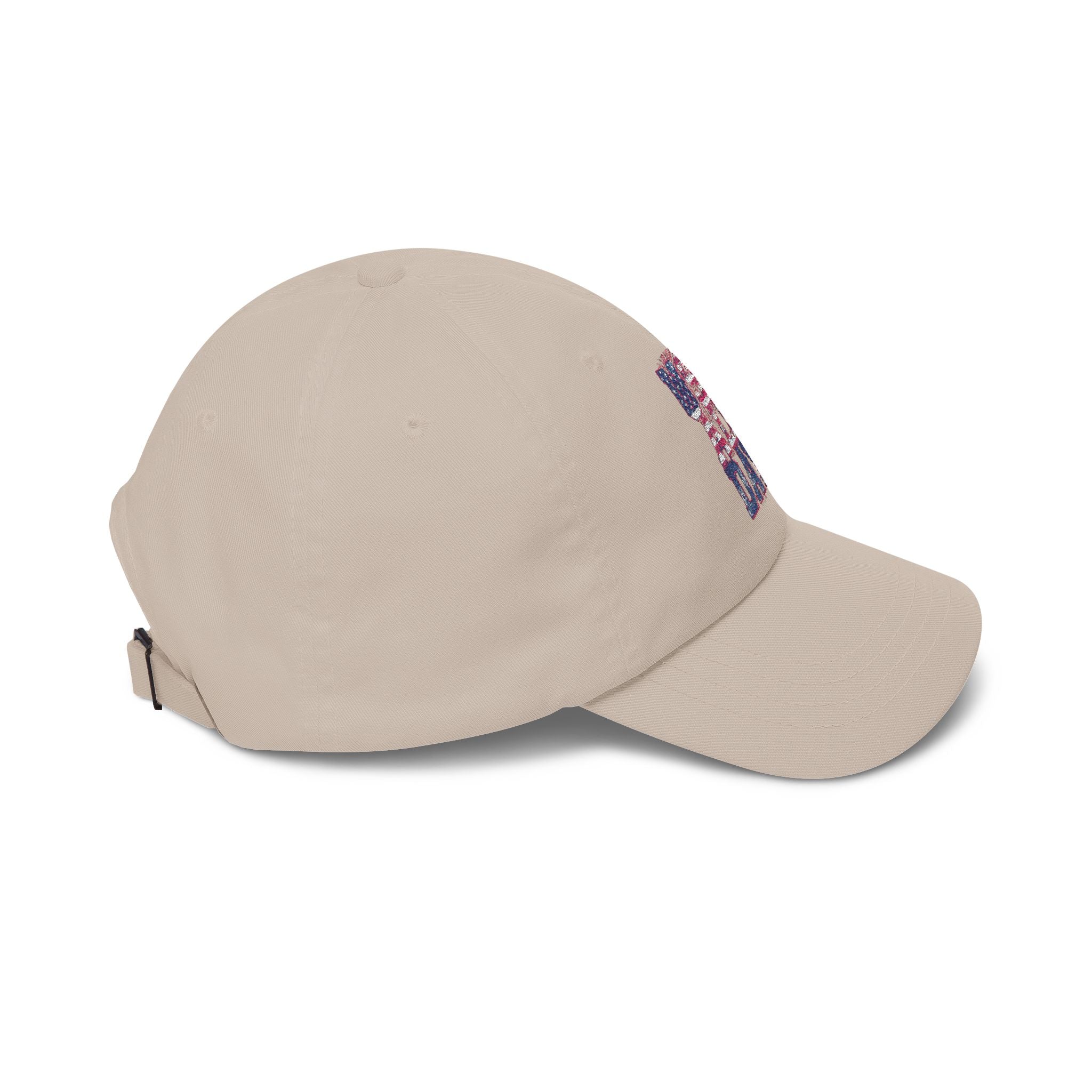 Dad Cap — "Freedom Looks On Us" Patriotic American Flag Baseball Hat