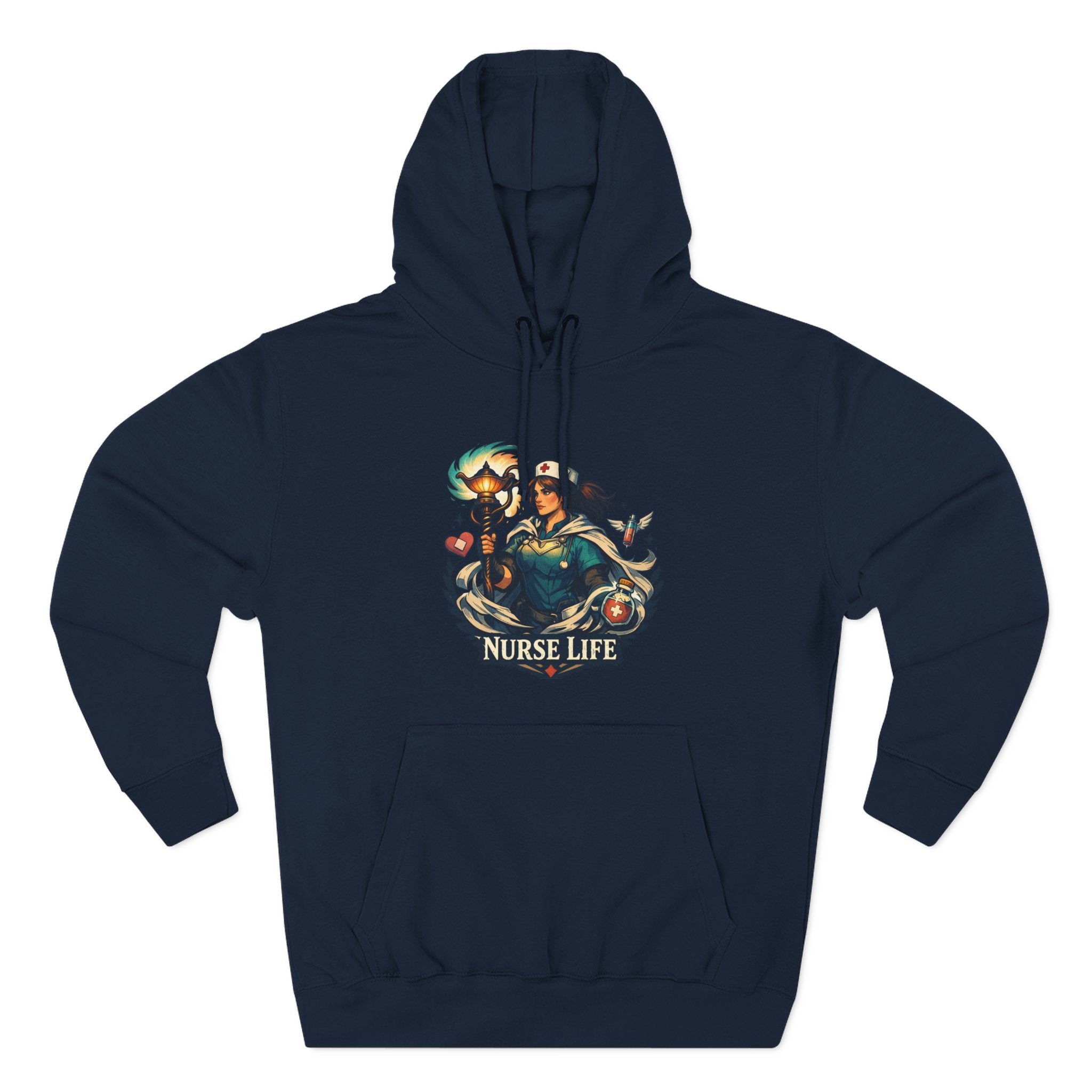 Nurse Life Rainbow Hoodie
